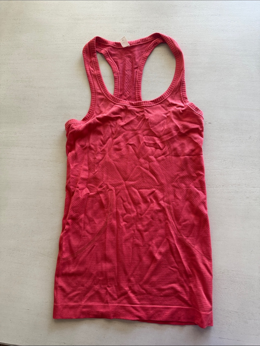lululemon athletica Coral Pink Racerback Tank